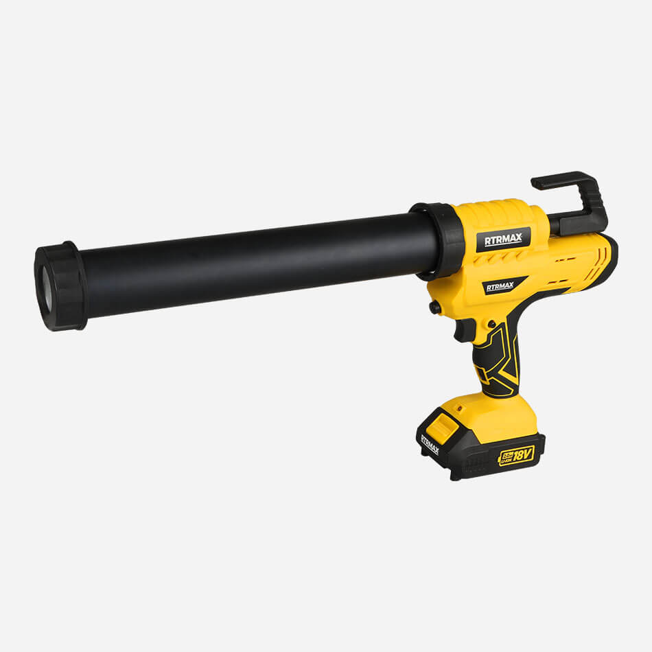 RTRMAX RTX1878A AKÜLÜ SİLİKON TABANCASI 18V 300/600ML 2.0 AH TEK AKÜ X-LION