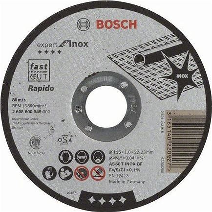 BOSCH METAL KESİCİ İNOX 115*1