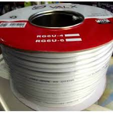 ANTEN KABLOSU BEYAZ RG6/U (100MT)